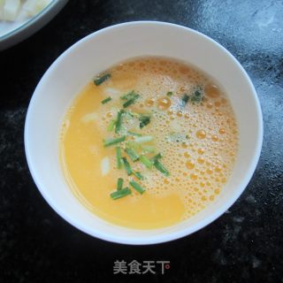 Scallion and Fragrant Rice Tofu Custard recipe