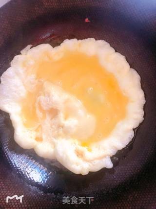 Scrambled Eggs with Cucumber and Tomatoes recipe