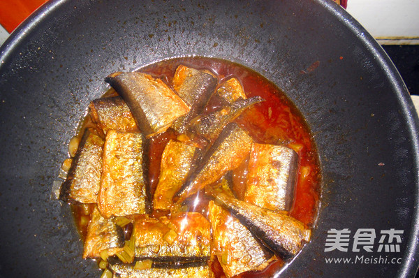 Home Stewed Saury recipe