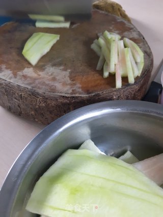 Spicy Stir-fried Watermelon Stuff recipe