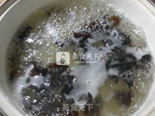 Black Fungus Boiled Dumplings recipe