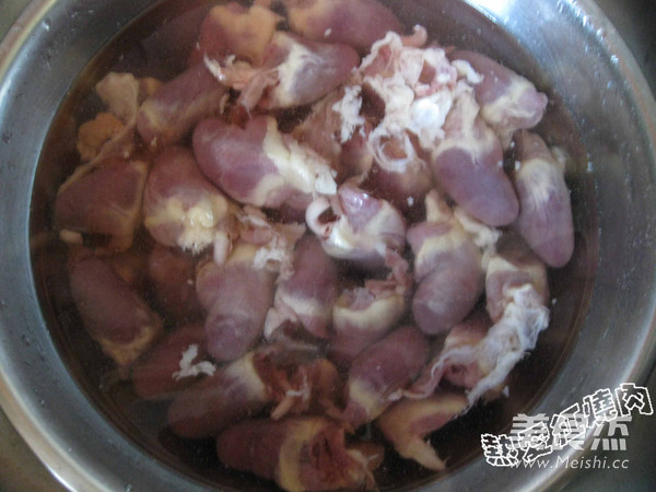 Braised Duck Heart with Cold Sauce recipe