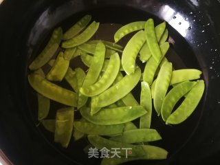 Garlic Snow Peas recipe