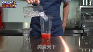 Net Celebrity Milk Tea Watermelon Bobo Recipe recipe