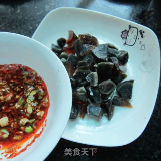 Tossed Preserved Egg Diced recipe