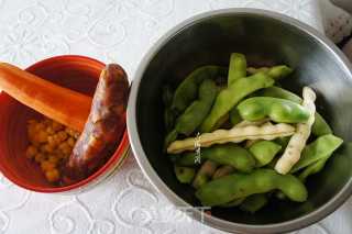 Braised Rice with Beans recipe