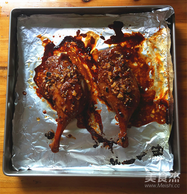 Roasted Duck Legs with Secret Sauce recipe