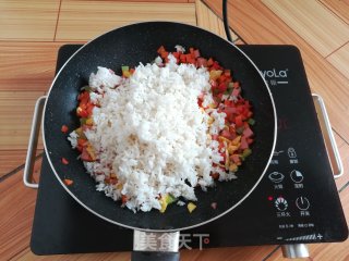 Pineapple Egg Fried Rice recipe
