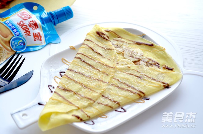 Peanut Butter Crepes recipe