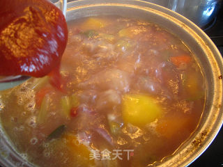 Beef Mixed Vegetable Soup recipe