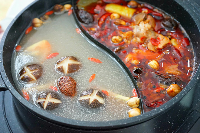 Mandarin Duck Hot Pot recipe