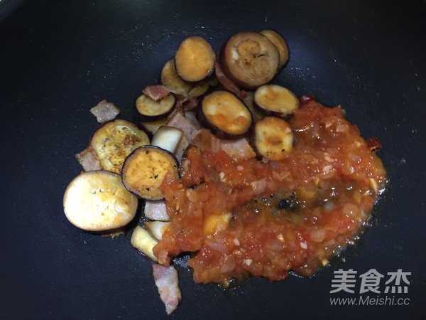 Japanese Double Eggplant Pasta recipe