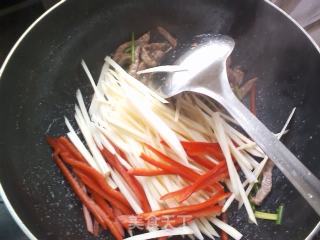 Rice White Beef Shredded recipe