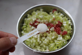 High-calorie to Fight The Cold-beef and Chive Fried Buns recipe