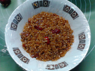 Eight Treasure Rice with Brown Sugar and Dried Tangerine Peel recipe