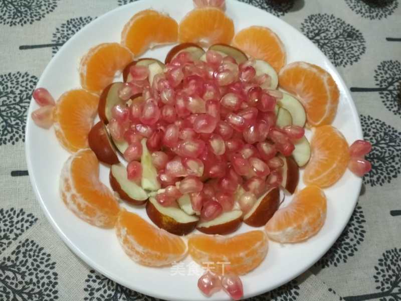 Pomegranate Orange Platter recipe