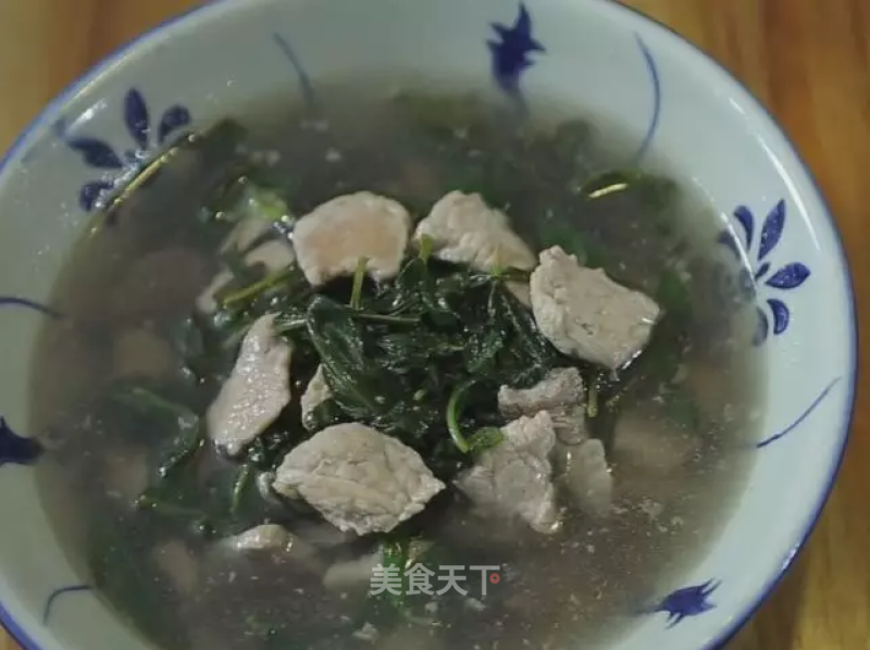 Chaoyin Hipster: Chinese Wolfberry Leaf Lean Meat Soup