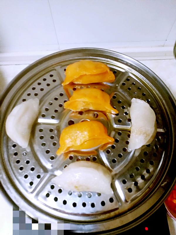 Colorful Crystal Steamed Dumplings recipe