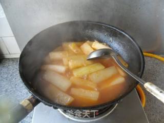 Braised Winter Melon with Thai Spicy Sauce recipe