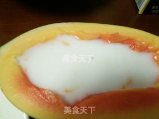 Papaya Coconut Sago recipe