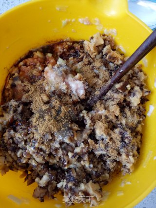 Binghua Fried Dumplings (mushroom and Pork Stuffing) recipe