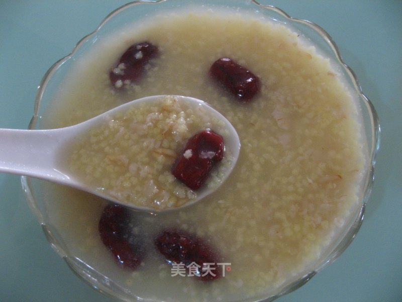Red Date Millet Oatmeal recipe