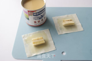 [banana Condensed Milk Candy] Simulated Snacks to Please Children recipe