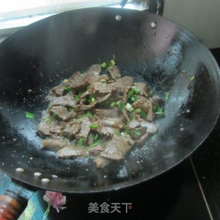 Garlic Braised Beef Slices recipe