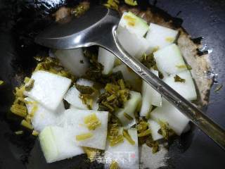Winter Melon Soup with Pickled Vegetables recipe