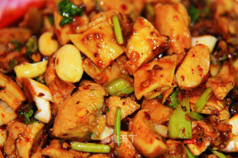 Red Oiled Rabbit Dices (cold and Spicy Rabbit Dices) recipe