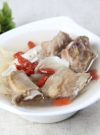 Huaishan Lily Pork Ribs Soup
