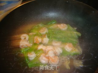 Kale Flower Shrimp Balls recipe