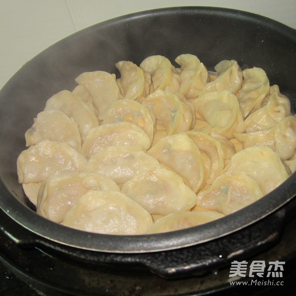 Sweet Potato and Pork Dumplings recipe