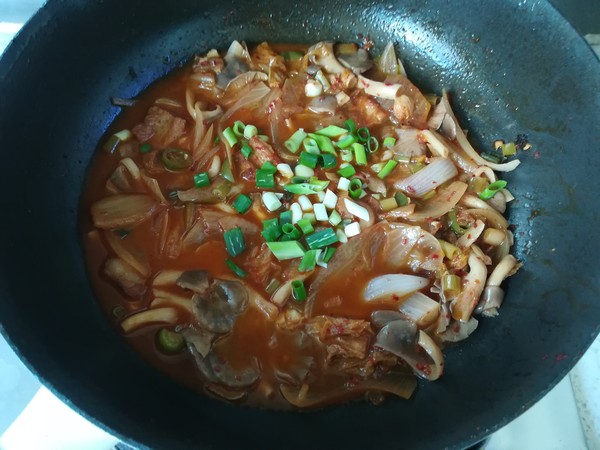 Pork Belly Kimchi Soup recipe