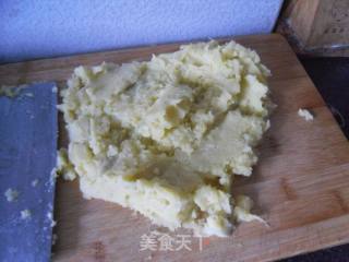 Golden Potato Mash Cake recipe