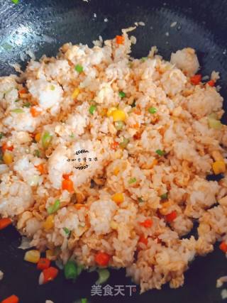 Assorted Egg Fried Rice recipe