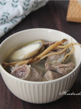 Stewed Bone Soup (chinese Herbal Medicine) recipe