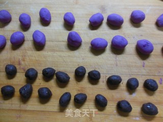 Purple Sweet Potato and Glutinous Rice recipe