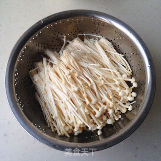 Chopped Pepper and Vermicelli Enoki Mushroom recipe