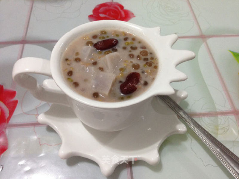 Red Mung Bean Taro Dessert recipe