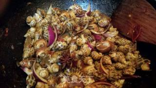 Stir-fried Pork Snails recipe