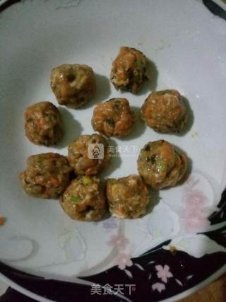 Sauce Beef Balls~a Dish for Babies to Appetite and Invigorate The Spleen recipe