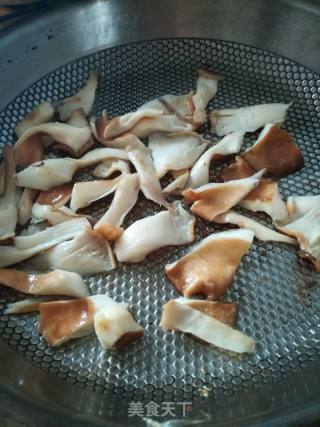 Leek Pork Belly Mushroom recipe