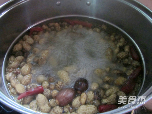 Sichuan Salted Spiced Peanuts recipe