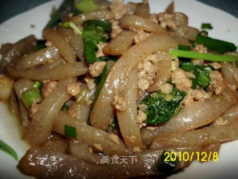 Minced Meat Konjac recipe