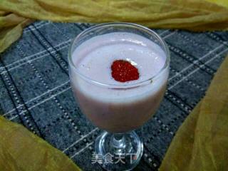 #花样美食#strawberry Milkshake recipe