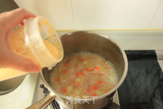 Corn Soup Full of Ingredients recipe