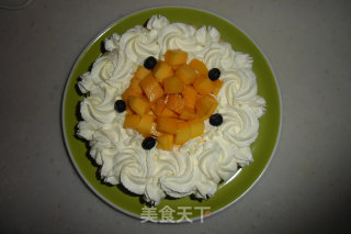 Mango Flowing Heart Mousse recipe