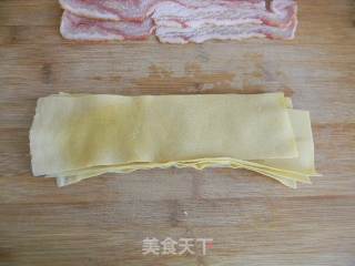 Bacon Bean Curd Roll recipe