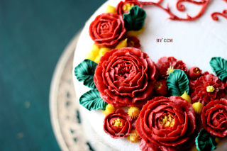 # Fourth Baking Contest and is Love to Eat Festival# Red Rose Cake recipe